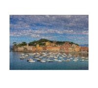 Rompecabezas para Adultos 1000pcs(38x26cm) Rompecabezas Portofino's Coastal Charm Rompecabezas para Adultos Juguete Decoración De Pared Desafío Difícil Difícil Y Desafío 1000pcs(38x26cm)