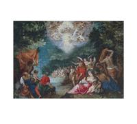 Rompecabezas para Adultos 1000pcs(38x26cm) The Baptism of Christ Rompecabezas para Adultos Juegos Relajantes Pero Divertidos Y Humorísticos Regalo De Cumpleaños, Regalos, 1000pcs(38x26cm)
