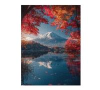 Rompecabezas para Adultos 1000pcs(52x38cm) Autumnal Lake Reflections Rompecabezas Juego De Ingenio Regalos para Mujeres Cumpleaños Y Navidad 1000pcs(52x38cm)
