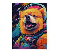 Rompecabezas para Adultos 1000pcs(52x38cm) Cosmic Red Panda Explorer-1 Juego De Ingenio para Adultos Vacaciones En Casa Matar El Tiempo Interacción Entre Padres E Hijos 1000pcs(52x38cm)