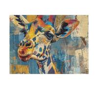 Rompecabezas para Adultos 1000pcs(52x38cm) Giraffe 63 Rompecabezas para Adultos Juguetes Antiestrés Desafío Educativo De Corte De Precisión 1000pcs(52x38cm)