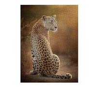 Rompecabezas para Adultos 1000pcs(52x38cm) Leopard in Golden Light Rompecabezas para Adolescentes Juguetes Antiestrés Desafío Difícil Regalo De Cumpleaños, Regalos, 1000pcs(52x38cm)