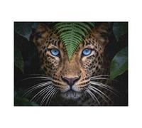 Rompecabezas para Adultos 1000pcs(52x38cm) Leopard with Blue Eyes Rompecabezas para Adultos Juegos Familiares Desafío Difícil Desafío Difícil 1000pcs(52x38cm)