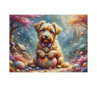 Rompecabezas para Adultos 1000pcs(52x38cm) Magical Forest with Cute Dog Rompecabezas para Adultos Juegos Familiares Desafío Difícil Desafío Difícil 1000pcs(52x38cm)