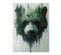 Rompecabezas para Adultos 1000pcs(52x38cm) Panda and Forest Double Exposure Art Rompecabezas para Adultos Juegos Familiares Desafío Difícil Desafío Difícil 1000pcs(52x38cm)