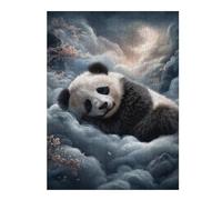 Rompecabezas para Adultos 1000pcs(52x38cm) Panda Dreams in Clouds Rompecabezas para Adultos Juguetes DIY Decoración De Pared Cumpleaños Y Navidad 1000pcs(52x38cm)