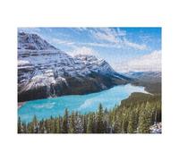 Rompecabezas para Adultos 1000pcs(52x38cm) Peyto Lake Banff Canada Rompecabezas para Adultos Juego Familiar Corte De Precisión Cumpleaños Y Navidad 1000pcs(52x38cm)