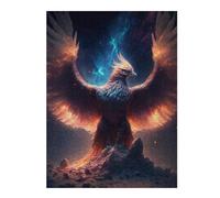 Rompecabezas para Adultos 1000pcs(52x38cm) Phoenix Rising Mythical Bird Artwork -2 Rompecabezas para Adultos Juegos Relajantes Una Obra De Arte Actividades Divertidas En Casa 1000pcs(52x38cm)
