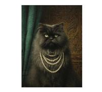 Rompecabezas para Adultos 1000pcs(52x38cm) Royal Persian Cat Portrait Rompecabezas para Adultos Juguetes DIY Decoración De Pared Cumpleaños Y Navidad 1000pcs(52x38cm)