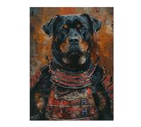 Rompecabezas para Adultos 1000pcs(52x38cm) Samurai Rottweiler Armor Rompecabezas para Adolescentes Juguetes Antiestrés Desafío Difícil Regalo De Cumpleaños, Regalos, 1000pcs(52x38cm)