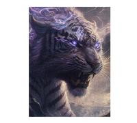 Rompecabezas para Adultos 1000pcs(52x38cm) Thundering Tiger Art Print Rompecabezas para Adultos Juego Práctico Difícil Difícil Cumpleaños Y Navidad 1000pcs(52x38cm)