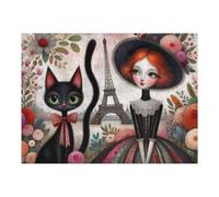 Rompecabezas para Adultos 1000pcs(52x38cm) Victorian Dream in Paris Rompecabezas para Adultos Juegos Relajantes Alivia El Estrés Desafiante De Completar 1000pcs(52x38cm)