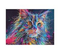 Rompecabezas para Adultos 1000pcs(52x38cm) Whiskers in Technicolor Rompecabezas para Adultos Juego Familiar Corte De Precisión Cumpleaños Y Navidad 1000pcs(52x38cm)