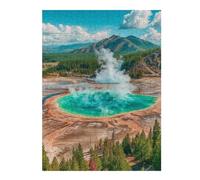 Rompecabezas para Adultos 1000pcs(52x38cm) Yellowstone Geyser Basin Rompecabezas para Adultos Juego De Ingenio Regalo De Cumpleaños Cumpleaños Y Navidad 1000pcs(52x38cm)