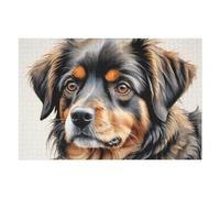 Rompecabezas para Adultos 1000pcs(75x50cm) Adorable Tri-Color Dog Portrait -1 Rompecabezas para Adultos Juegos Familiares Desafío Difícil Desafío Difícil 1000pcs(75x50cm)