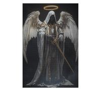 Rompecabezas para Adultos 1000pcs(75x50cm) Angel Warrior with Sword Artwork Rompecabezas para Adultos Juguetes Antiestrés Regalo De Cumpleaños Desafiante De Completar 1000pcs(75x50cm)