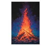Rompecabezas para Adultos 1000pcs(75x50cm) Campfire Night Scene Rompecabezas para Adultos Juego De Ingenio Regalo De Cumpleaños Desafío Educativo 1000pcs(75x50cm)