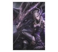 Rompecabezas para Adultos 1000pcs(75x50cm) Dragon Queen Armor Fantasy Artwork Rompecabezas para Adultos Juego De Ingenio Regalo De Cumpleaños Desafío Educativo 1000pcs(75x50cm)