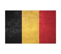 Rompecabezas para Adultos 1000pcs(75x50cm) Flag of Belgium on Wall Rompecabezas para Adultos Juegos Familiares Regalos para Mujeres Regalos para Amigos Y Familiares 1000pcs(75x50cm)