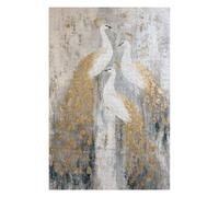 Rompecabezas para Adultos 1000pcs(75x50cm) Golden Peacock Wall Art Decor Rompecabezas para Adultos Juguetes DIY Decoración De Pared Cumpleaños Y Navidad 1000pcs(75x50cm)