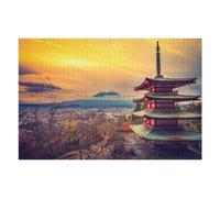 Rompecabezas para Adultos 1000pcs(75x50cm) Japanese Scenery MT Fuji Rompecabezas para Adultos Juegos Familiares Desafío Difícil Desafío Difícil 1000pcs(75x50cm)