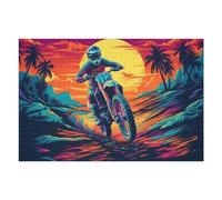 Rompecabezas para Adultos 1000pcs(75x50cm) Riding on Dirt Track Rompecabezas para Adultos Juego Práctico Difícil Difícil Cumpleaños Y Navidad 1000pcs(75x50cm)
