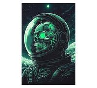 Rompecabezas para Adultos 1000pcs(75x50cm) Space Horror Astronaut Skull Art Rompecabezas para Adultos Juguetes DIY Decoración De Pared Cumpleaños Y Navidad 1000pcs(75x50cm)