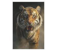 Rompecabezas para Adultos 1000pcs(75x50cm) Tiger Roar Power Rompecabezas para Adultos Juego De Ingenio Regalo De Cumpleaños Desafío Educativo 1000pcs(75x50cm)