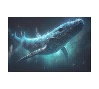 Rompecabezas para Adultos 1000pcs(75x50cm) Whale in Space Wallpaper-8 Rompecabezas para Adultos Juegos Relajantes para La Diversión Familiar Difícil Y Desafiante 1000pcs(75x50cm)