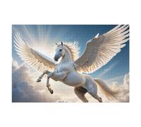 Rompecabezas para Adultos 1000pcs(75x50cm) White Winged Horse in Sky Rompecabezas para Adultos Juegos Familiares Desafío Difícil Desafío Difícil 1000pcs(75x50cm)