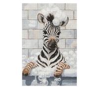 Rompecabezas para Adultos 1000pcs(75x50cm) Zebra in A Bubble Bath Rompecabezas para Adultos Juguetes Antiestrés Desafío Educativo De Corte De Precisión 1000pcs(75x50cm)