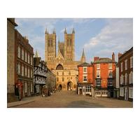 Rompecabezas para adultos 1500(87x57cm) piezas Lincoln Inglaterra - Rompecabezas de la Catedral de la Ciudad famosa Histórico Arte Colgado en la Pared Decoración del Hogar