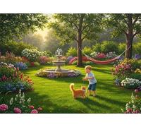 Rompecabezas para Adultos 1500 Piezas, Puzzle 1500 Piezas Adultos Gato del césped, 87x57cm Puzzles Desafiante Hamaca con Letras en la Parte Posterior sin Polvo, Relax Regalo para Mujeres y Hombres