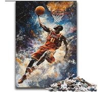 Rompecabezas para Adultos 2000 Deportes Baloncesto para Mayores de 14 años Juego de ingenio Adultos y Adolescentes 70x100cm