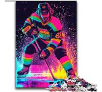 Rompecabezas para Adultos 2000 Hockey sobre Hielo para Mayores de 14 años Juegos educativos para Adultos y Adolescentes Obra de Arte Regalo 70x100cm