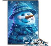 Rompecabezas para Adultos 2000 Muñeco de Nieve Juego Familiar Antiestrés Desafío difícil Regalos de Amigo Secreto 70x100cm