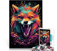 Rompecabezas para adultos 2000 piezas Angry Fox Games Juguetes Regalo Difícil de completar pero Divertido y Humorístico 27.56" x 39.37" para adolescentes 14+