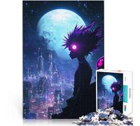 Rompecabezas para Adultos 2000 Piezas Anime Moon en Tokio Juegos educativos Decoración del hogar Decoración 70x100cm