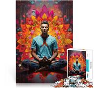 Rompecabezas para Adultos 2000 Piezas Arte de meditación Entrena tu Cerebro y Tus Manos Actividades Divertidas en casa, Regalos de cumpleaños, Regalos de Viaje, 70x100cm