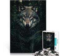 Rompecabezas para Adultos 2000 Piezas Arte del Lobo Desafiante de completar, Pero Divertido y Gracioso. Buen Regalo 70x100cm
