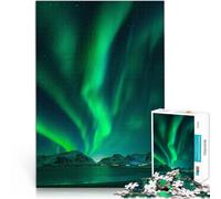 Rompecabezas para Adultos 2000 Piezas Aurora Boreal en Noruega Juegos educativos Decoración del hogar decoración de Pared 70x100cm