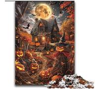 Rompecabezas para Adultos, 2000 Piezas, Castillo de Halloween, Rompecabezas, decoración de Pared, cumpleaños y Navidad, 70x100cm