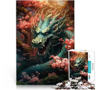 Rompecabezas para Adultos 2000 Piezas Cereza de dragón Japonesa Juegos educativos Decoración del hogar Mejorar el Amor Entre Parejas 70x100cm
