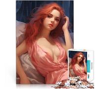 Rompecabezas para Adultos 2000 Piezas Chica Joven y Sexy de Anime Competición de Velocidad de Manos Regalo de cumpleaños 70x100cm