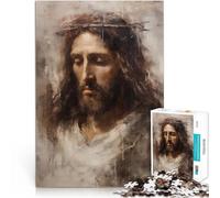 Rompecabezas para Adultos 2000 Piezas Cuadro Antiguo de Jesús Juguetes educativos de Aprendizaje Regalos de Amigo Secreto 70x100cm