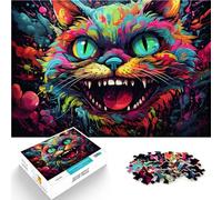 Rompecabezas para adultos, 2000 piezas, diseño de gato de Alicia con velocidad de mano, regalo de cumpleaños, regalos, arte de pared de 27.56 x 39.37 pulgadas para adolescentes a partir de 14 años