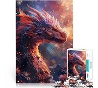 Rompecabezas para Adultos 2000 Piezas Dragón de Nubes de fantasía Desafío difícil para aliviar el estrés Gran Regalo 70x100cm