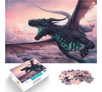 Rompecabezas para Adultos 2000 Piezas Dragón del Cielo Juguetes Juegos Educativos Antiestrés Regalos para Amigos y Familiares 70x100cm