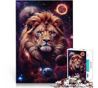 Rompecabezas para Adultos 2000 Piezas El león Celestial Juguetes educativos de Aprendizaje Colección de Artistas, Bellas Artes 70x100cm