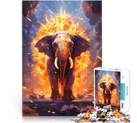 Rompecabezas para Adultos 2000 Piezas Elefante Misterioso Juguete Educativo para aliviar el estrés Regalos de Amigo Secreto 70x100cm